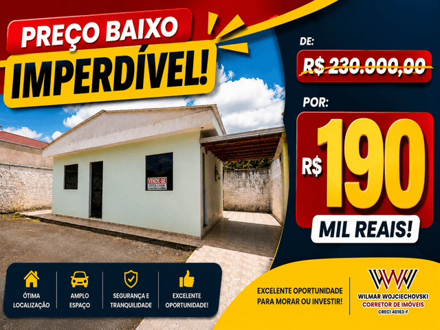 Papanduva de Casa Residencial com Ótima Localização e Espaço de Lazer