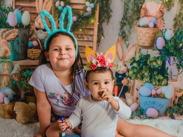 Estúdio  de Páscoa  | Aline e Alicia 