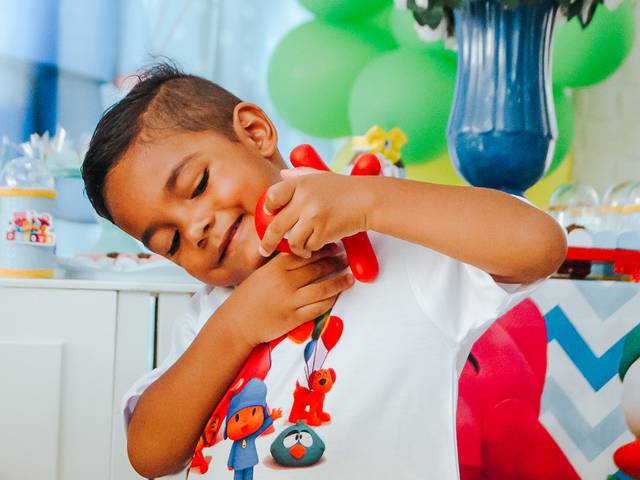 Aniversário de Fotografia de Aniversário Infantil no Espaço Gold | Ceilândia | Caio 4 anos 