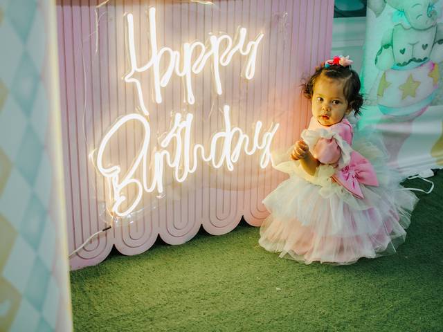 Aniversário de Fotografia afetiva de festa infantil | Brasília - Ceilândia | Lara 1 ano 