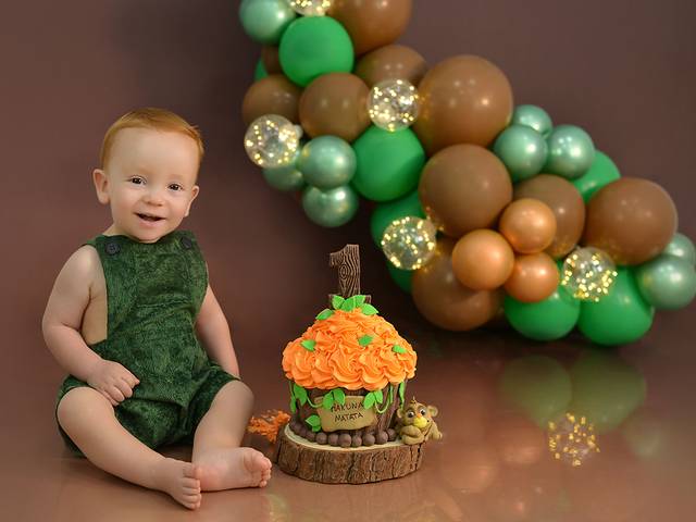 Smash the cake de Meu Primeiro Aninho - Arthur