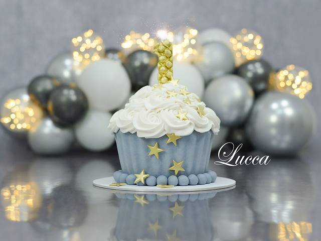 Smash the cake de Meu Primeiro Aninho - Lucca