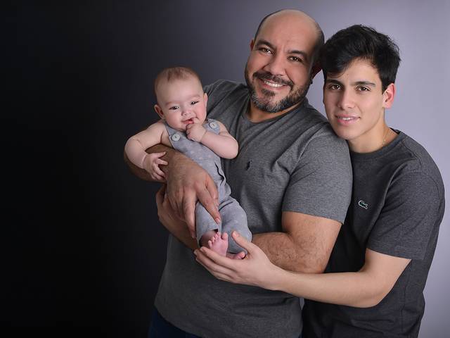 Família de Dia dos Pais - Giuseppe