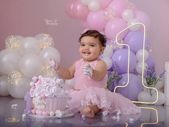 Smash the cake de Lívia - 1 aninho