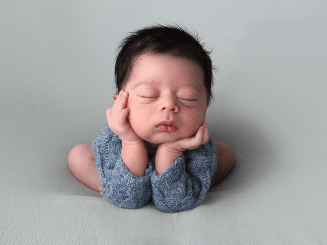 Newborn of Baby Leonardo Photoshoot