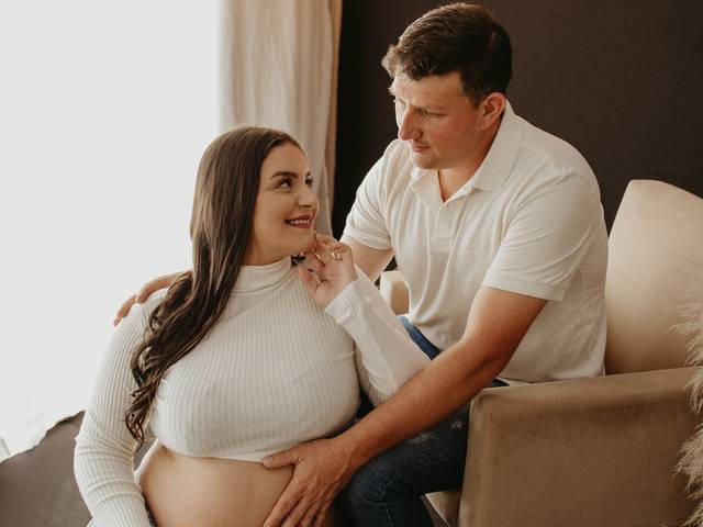 Sessão gestante de A espera do Guilherme