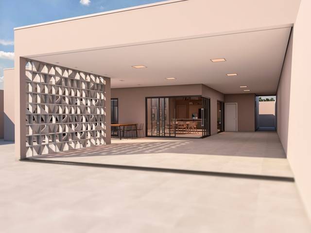 Projeto 3D de Residência A&M