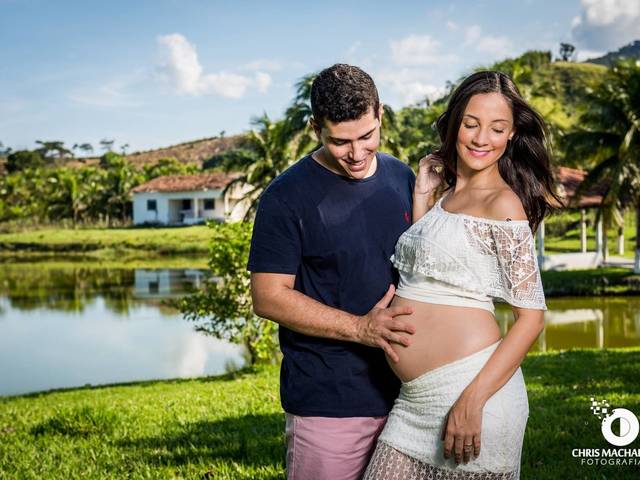 Ensaio Gestante de Kimberly+Vinícius = Valentina