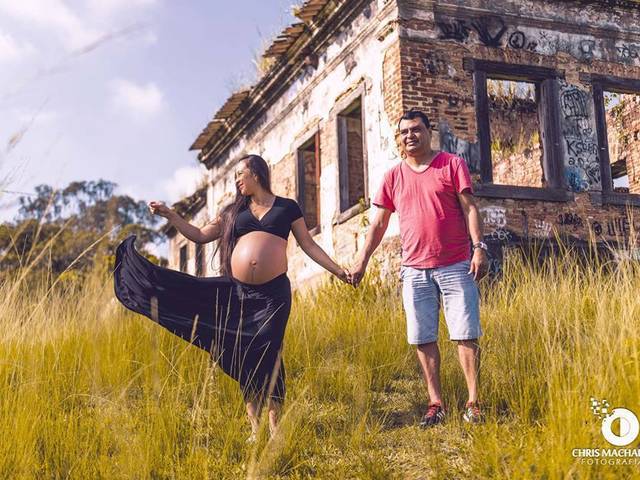 Ensaio Gestante de Ariana & Adriano = Amora