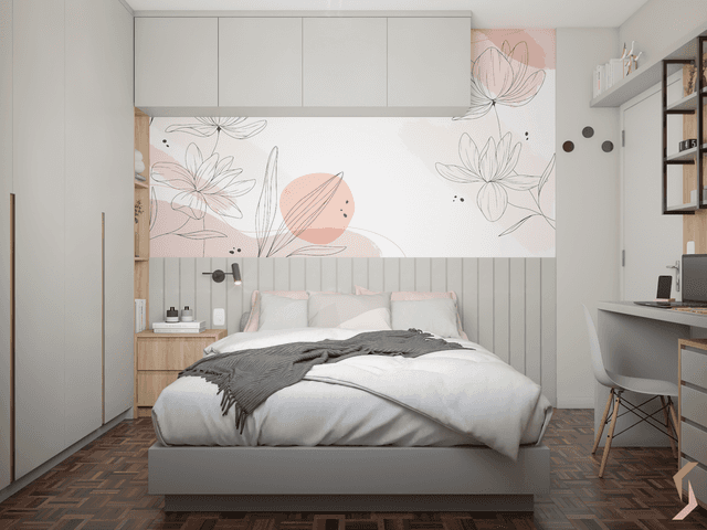 Dormitórios de Quarto feminino