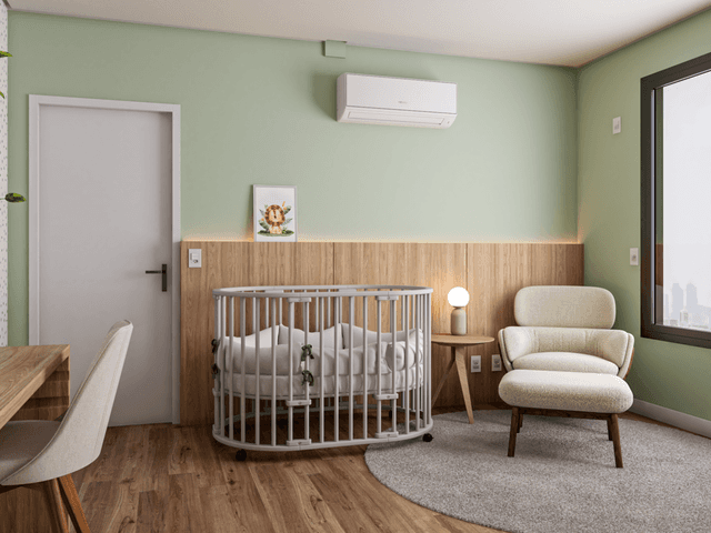 Dormitórios de Um quarto que cresce junto com a criança