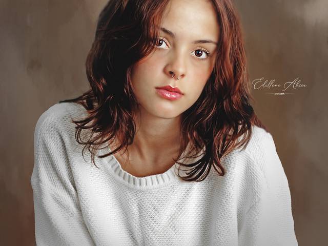 Fine Art Criativo de Fotografia feminina