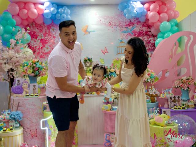 Aniversário infantil  de O primeiro aninho da Mari 🌸