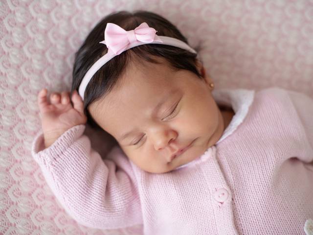 Bebê de Acompanhamento mensal da Lídia 1º mês