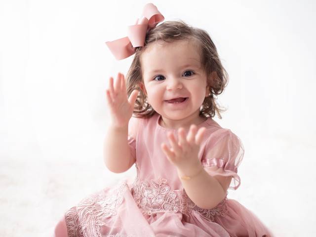 Bebê de 1 aninho da Ágatha