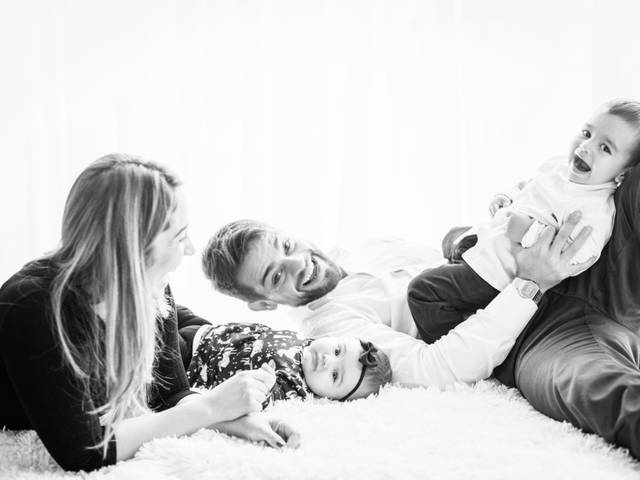 Bebê de Betina e sua família