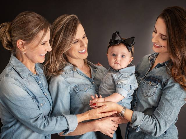 Bebê de Ensaio dia das mães Bibiana