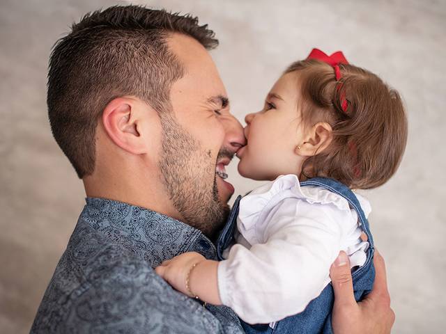 Bebê de Ensaio dia dos pais da Maria Luisa