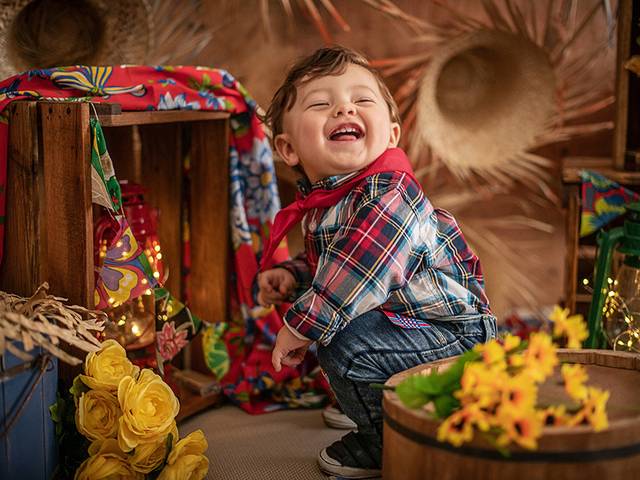 Bebê de Ensaio do Caipira Rafael