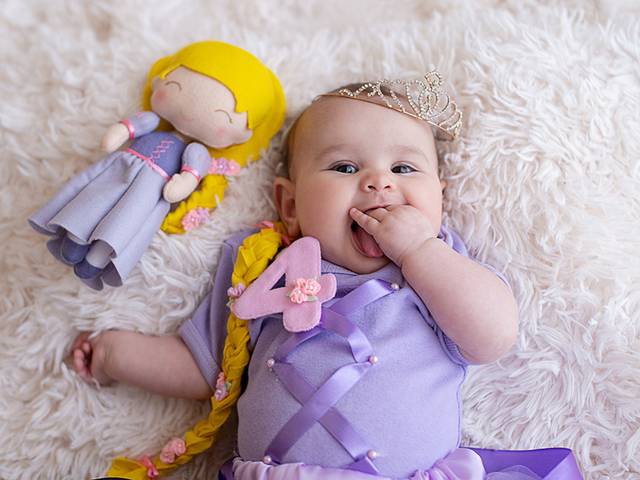 Bebê de Acompanhamento Mensal da Malu