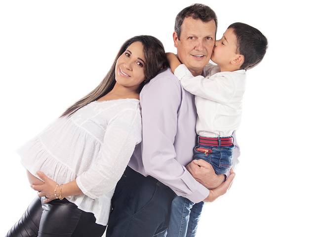 Gestante de Ensaio de Gestante da Denise