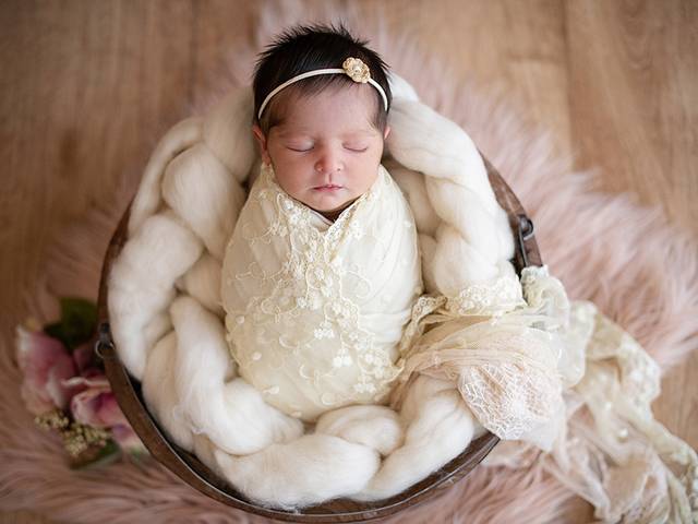 New Born de Ensaio New Born da Verônica