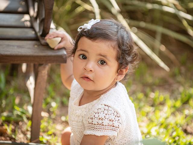 Infantil de Ensaio de 1 ano da Gabriela