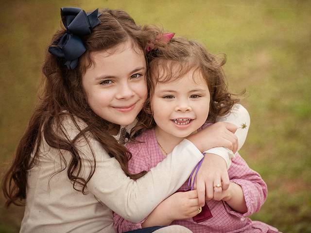 Infantil de Ensaio da Maria Paula e da Helena