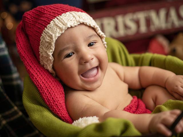 Infantil de Ensaios de Natal