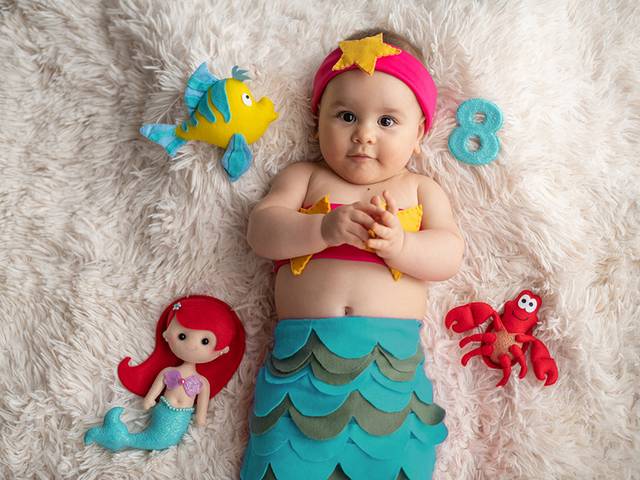 Bebê de Acompanhamento Mensal da Malu