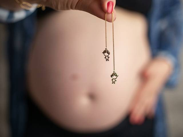 Gestante de Ensaio de Gestante da Alexandra