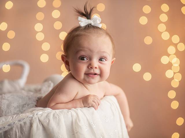 Bebê de Acompanhamento Mensal da Lavínia