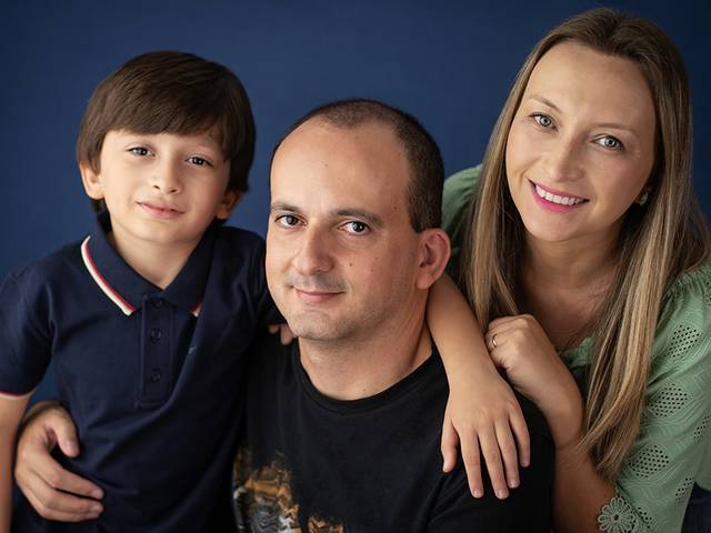 Infantil de Ensaio de Família do Gui