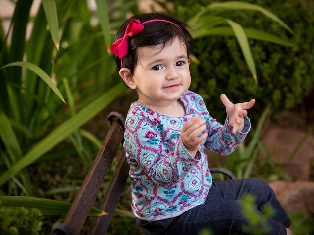 Bebê de Acompanhamento Mensal da Cecília