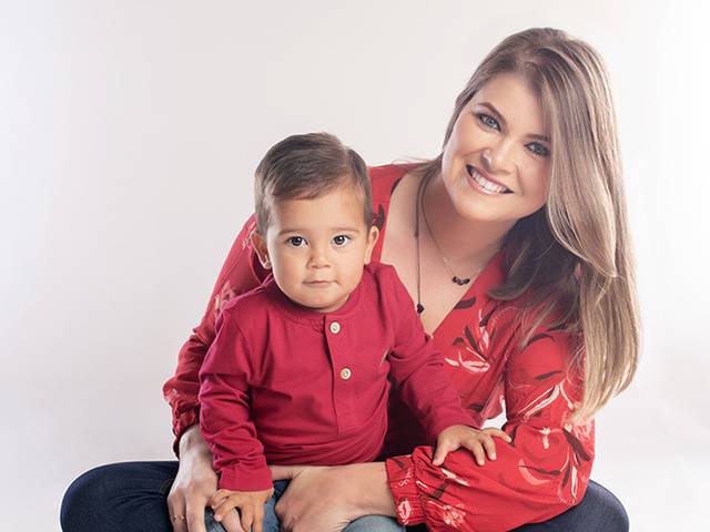 Família de Ensaio de Dia das Mães da Fran