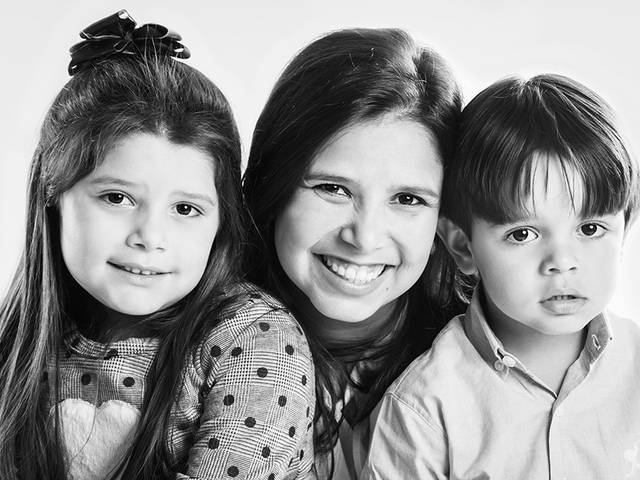 Família de Ensaio de Dia das Mães da Ana Alice