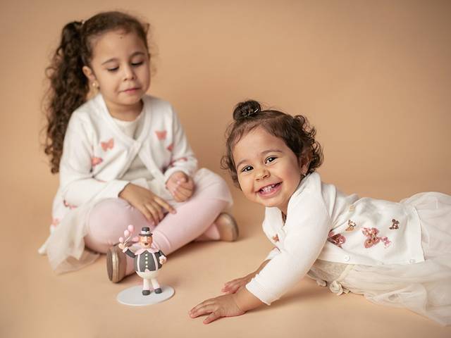 Bebê de Ensaio de 1 aninho da Lídia
