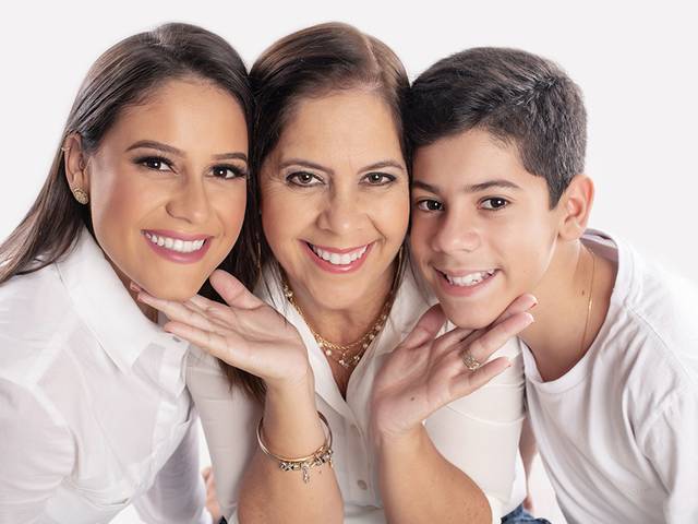 Família de Ensaio de Dia das mães da Lisiane