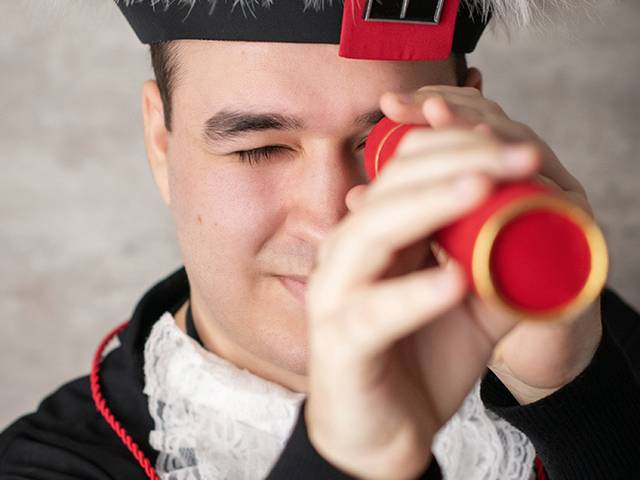 Masculino de Ensaio do Formando Wallace