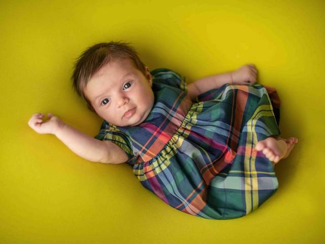 Bebê de Ensaio de bebê da Catarina