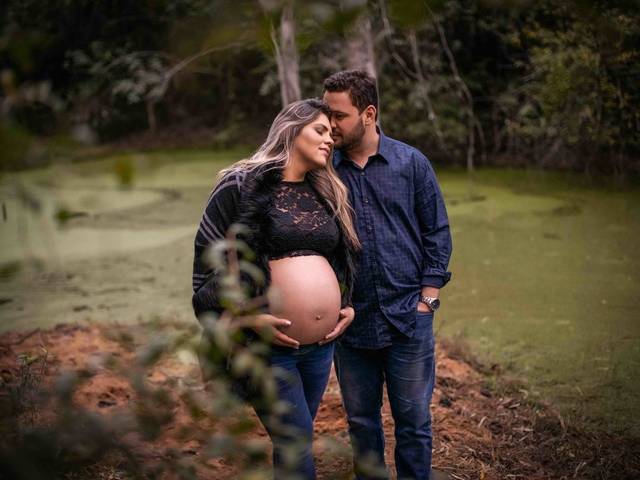 Gestante de Ensaio de Gestante da Cibele