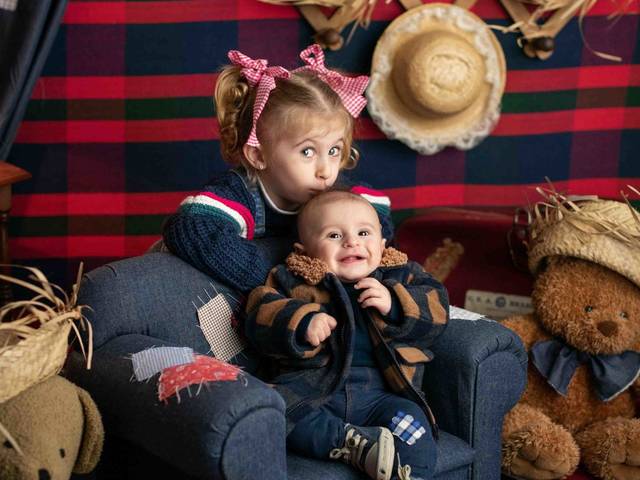 Infantil de Ensaio caipira da Júlia e do Otávio
