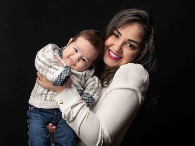 Bebê de Ensaio trimestral do Artur