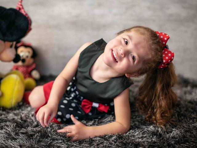 Infantil de Ensaio de 3 anos da Sofia