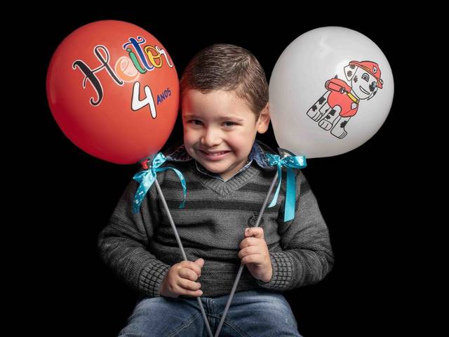 Infantil de Ensaio de 4 anos do Heitor