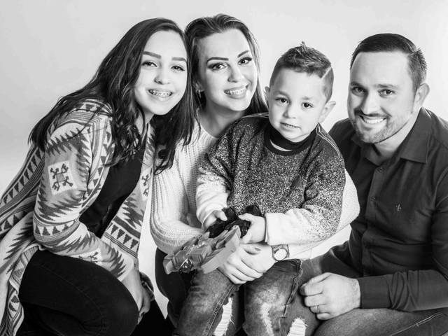 Família de Ensaio de família da Aline