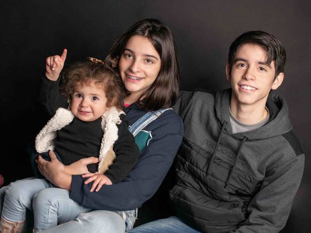 Bebê de Ensaio da Ágatha e dos primos