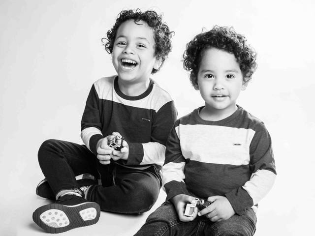 Infantil de Ensaio dos manos Pedro e Joaquim