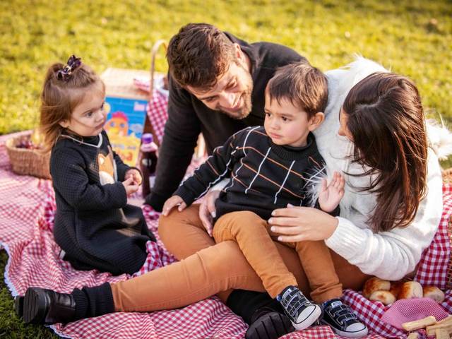 Família de Mini ensaio de Família da Lisi e do Lineu