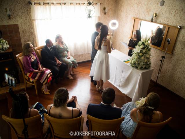 Casamento de Casamento Civil em Casa - Luisa e Wellington